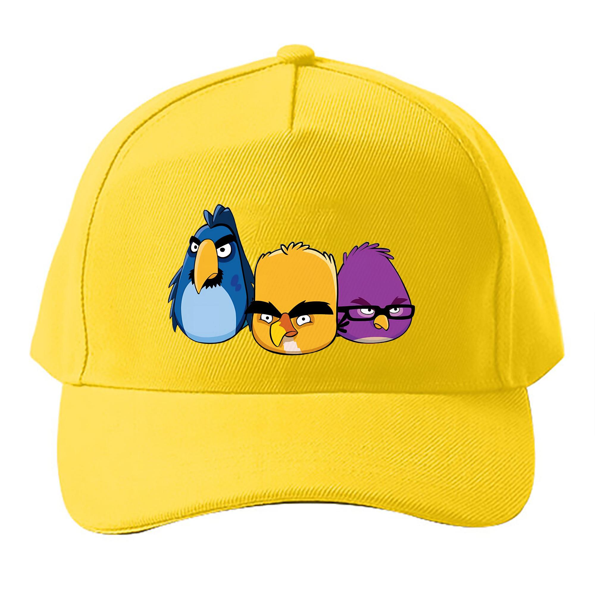 （画像用） Angry Birds アングリーバード ベースボールキャップ 綿100％ 男女兼用 帽子 スポーツ